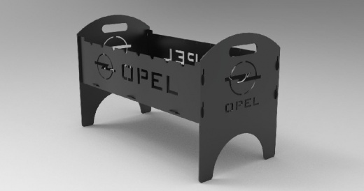 Разборный мангал "Opel"
