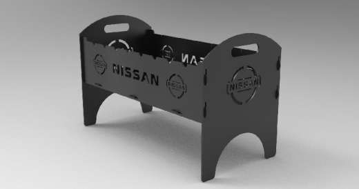 Разборный мангал "Nissan"